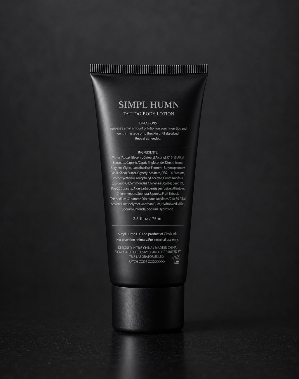 Simpl Humn Tattoo Body Lotion