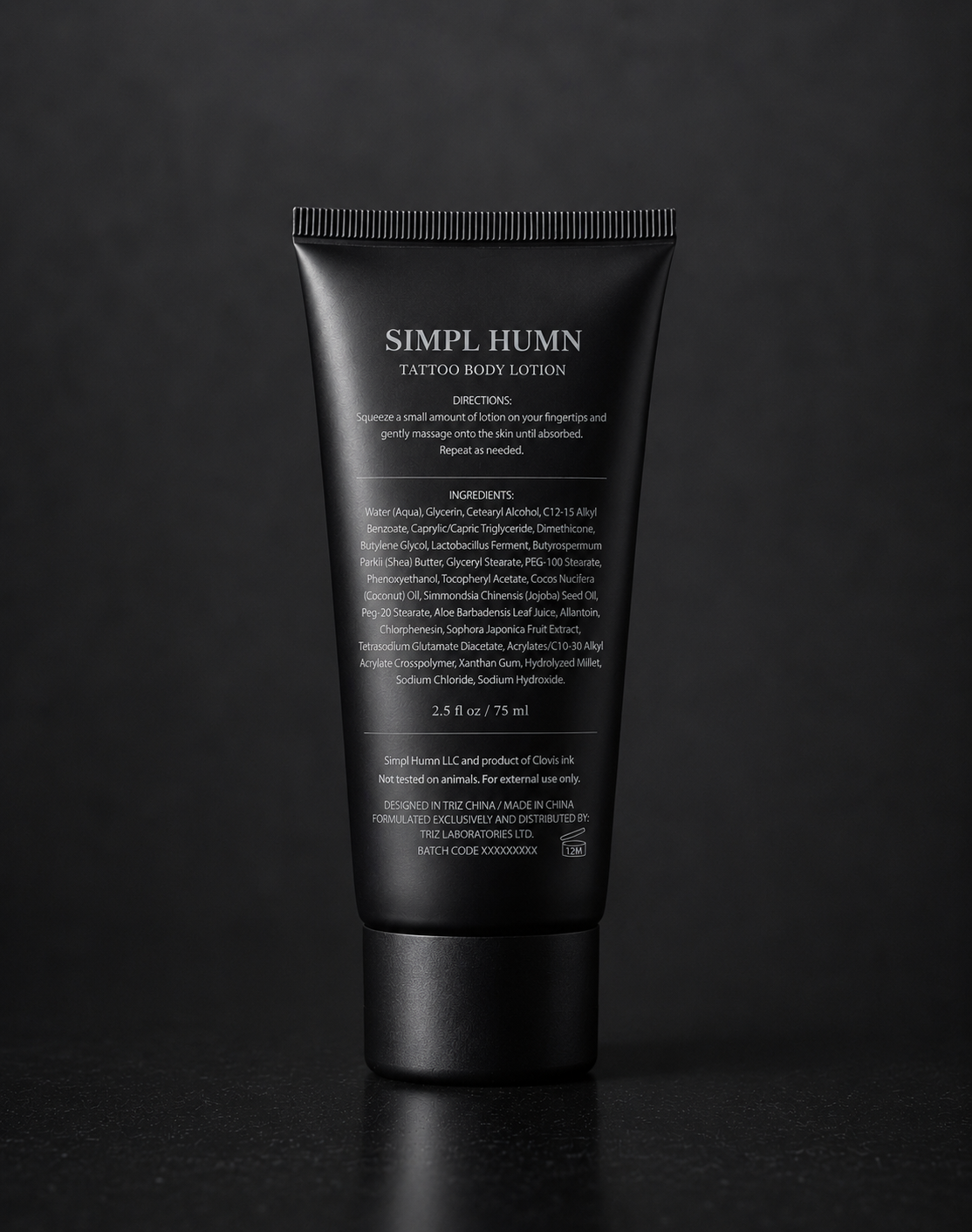 Simpl Humn Tattoo Body Lotion
